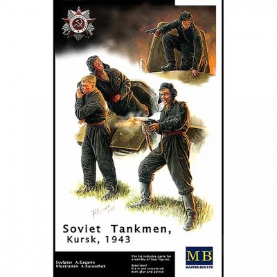 [���ܼ�] CM3532 [MasterBox] CM3532 1/35 Russian Tank Crew, Kursk, July 1943