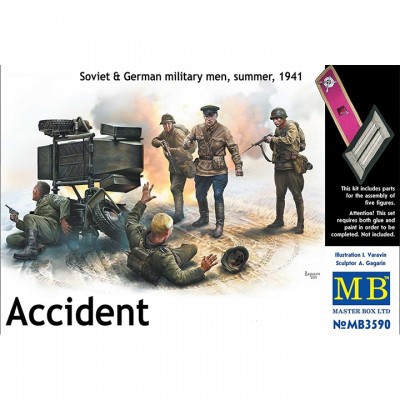 [ܼ] CM3590 [MasterBox] CM3590 1/35 Accident. Soviet and German military men, Summer 1941 - ̵ī 