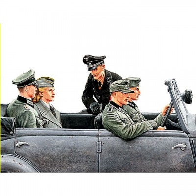 [ܼ] CM3570 [MasterBox] CM3570 1/35 German military men, WW II era -  