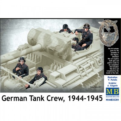[ܼ] CM35201 [MasterBox] CM35201 1/35 German Tank Crew, 1944-1945