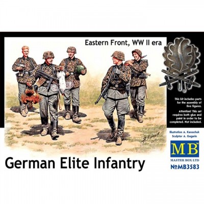 [ܼ] CM3583 [MasterBox] CM3583 1/35 German Elite Infantry, Eastern Front, WW II era