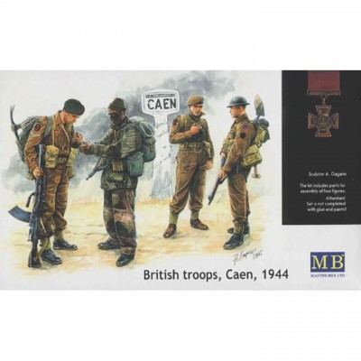 [ܼ] CM3512 [MasterBox] CM3512 1/35 British troops, Caen, 1944