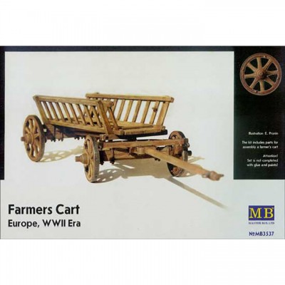 [ܼ] CM3537 [MasterBox] CM3537 1/35 Farmers Cart, Europe, WW II Era