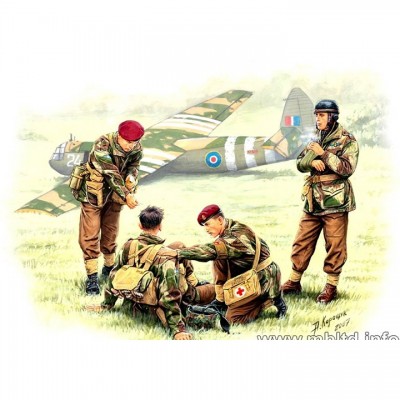 [ܼ] CM3534 [MasterBox] CM3534 1/35 British paratroopers, 1944. Kit 2