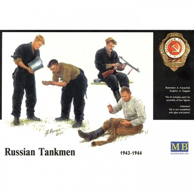 [ܼ] CM3535 [MasterBox] CM3535 1/35 Russian Tankmen, 1943-1944 -  