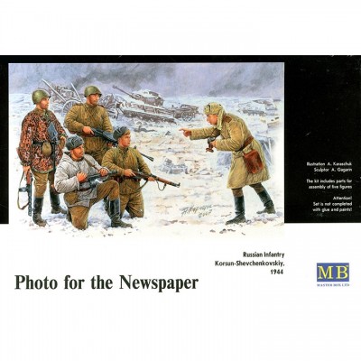 [ܼ] CM3529 [MasterBox] CM3529 1/35 Russian Infantry Korsun-Shevchenkovskiy, 1944