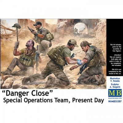 [ܼ] CM35207 [MasterBox] CM35207 1/35 Danger Close Special Operations Team, Present Day