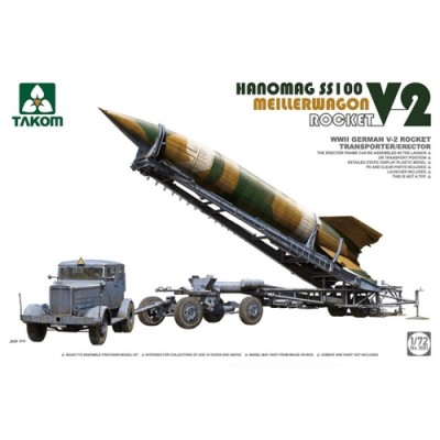 [ܼ] BT5001 [Takom] BT5001 1/72 V-2 Rocket, Hanomag SS100 & Meillerwagen