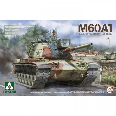 [ܼ] BT2132 [Takom] BT2132 1/35 M60A1 Patton U.S. Army Main Battle Tank