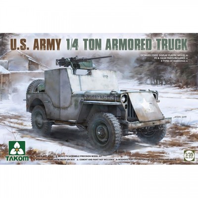 [���ܼ�] BT2131 [Takom] BT2131 1/35 U.S. Army 1/4 ton armor truck