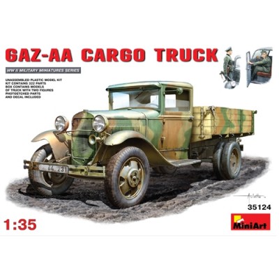 [ܼ] BE35124 [Miniart] BE35124 1/35 GAZ-AA Cargo Truck 1.5t truck