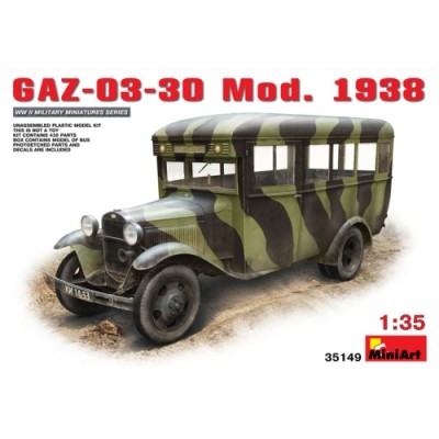 [ܼ] BE35149 [Miniart] BE35149 1/35 GAZ-03-30 Mod.1938 (New Tool-2015)