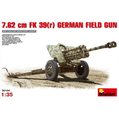 [ܼ] BE35104 [Miniart] BE35104 1/35 7.62cm FK 39(r) German Field Gun