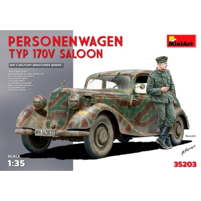 [ܼ] BE35203 [Miniart] BE35203 1/35 ۽ٹٰ Ÿ 170V  (Personenwagen Typ 170V Saloon)