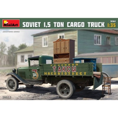 [ܼ] BE38013 [Miniart] BE38013 1/35 SOVIET 1,5 TON CARGO TRUCK