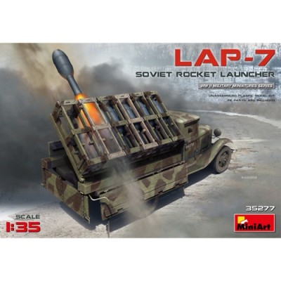 [ܼ] BE35277 [Miniart] BE35277 1/35 Soviet Rocket Launcher LAP-7