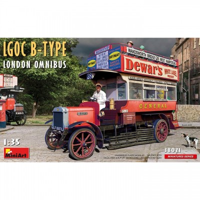 [ܼ] BE38021 [Miniart] BE38021 1/35 LGOC B-Type London Omnibus