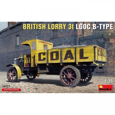 [ܼ] BE38027 [Miniart] BE38027 1/35 British Lorry LGOC 3t B-Type