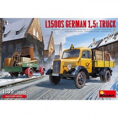 [ܼ] BE38051 [Miniart] BE38051 1/35 L1500S German 1.5t Truck