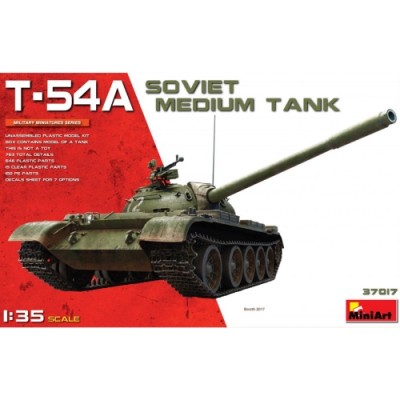 [ܼ] BE37017 [Miniart] BE37017 1/35 T-54A SOVIET MEDIUM TANK