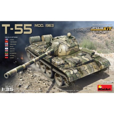[ܼ] BE37018 [Miniart] BE37018 1/35 T-55 Mod. 1963 Interior Kit