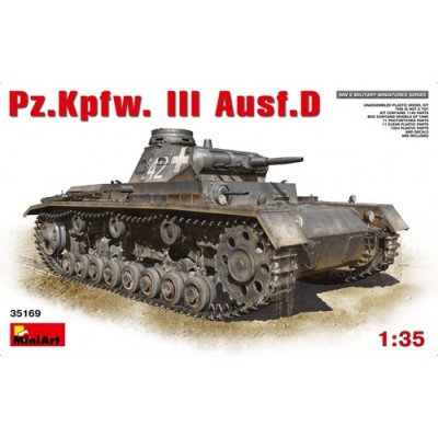 [ܼ] BE35169 [Miniart] BE35169 1/35 Pz.Kpfw.III Ausf.D