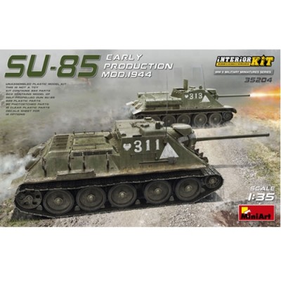 [ܼ] BE35204 [Miniart] BE35204 SU-85 Mod 1944 Early Production Interior Kit