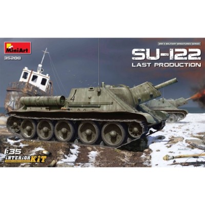 [ܼ] BE35208 [Miniart] BE35208 1/35 SU-122 (Last Production)