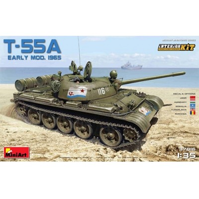 [ܼ] BE37016 [Miniart] BE37016 1/35 T-55A Early Mod. 1965. Interior Kit
