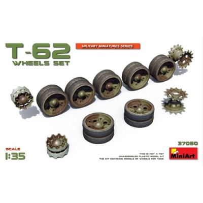 [ܼ] BE37060 [Miniart] BE37060 1/35 T-62 Wheels Set