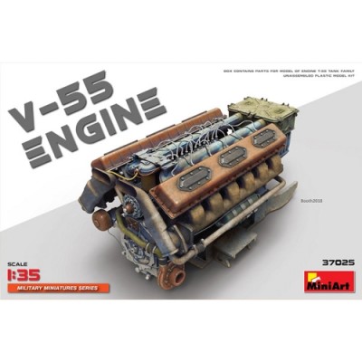[ܼ] BE37025 [Miniart] BE37025 1/35 V-55 Engine