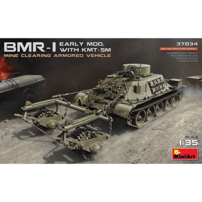 [ܼ] BE37034 [Miniart] BE37034 1/35 BMR-1 Early Mod. with KMT-5M