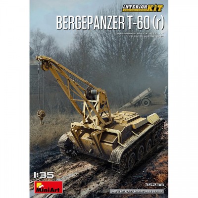 [ܼ] BE35238 [Miniart] BE35238 1/35 Bergepanzer T-60 (r) Interior Kit- 