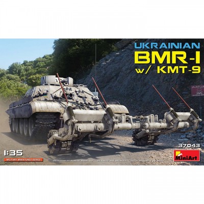 [ܼ] BE37043 [Miniart] BE37043 1/35 Ukrainian BMR-1 w/KMT-9