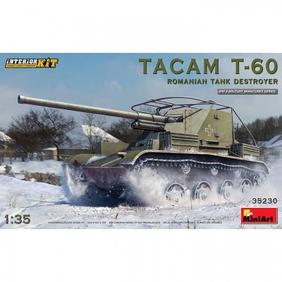[ܼ] BE35230 [Miniart] BE35230 1/35 TACAM T-60 Romanian Tank Destroyer, Interior kit.