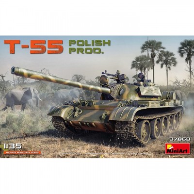 [ܼ] BE37068 [Miniart] BE37068 1/35 T-55 Polish Production