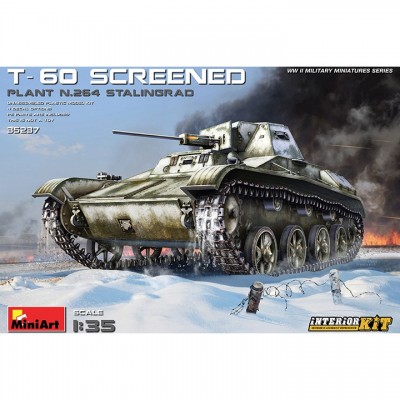 [ܼ] BE35237 [Miniart] BE35237 1/35 T-60 Screened Plant No.264,Stalingrad