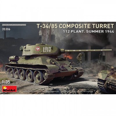 [ܼ] BE35306 [Miniart] BE35306 1/35 T-34/85 Composite Turret.112 Plant Summer 1944