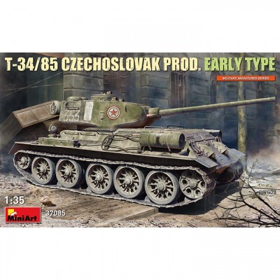 [ܼ] BE37085 [Miniart] BE37085 1/35 T-34/85 Czechoslovak Production Early Type