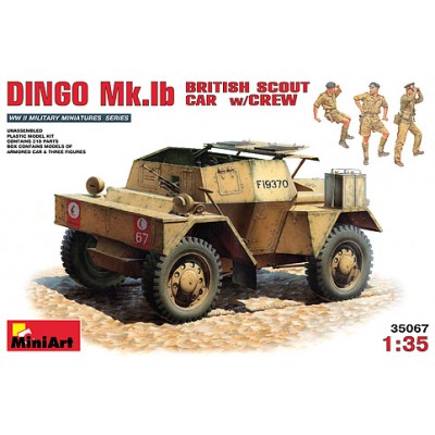 [ܼ] BE35067 [Miniart] BE35067 1/35 British Scout Car Dingo MK. 1b