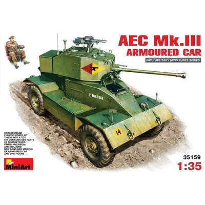[ܼ] BE35159 [Miniart] BE35159 1/35 AEC Mk.III Armoured Car