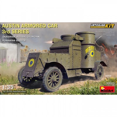 [ܼ] BE39005 [Miniart] BE39005 1/35 Austin Armored Car 3rd Series Interior Kit