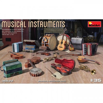 [ܼ] BE35622 [Miniart] BE35622 1/35 Musical Instruments
