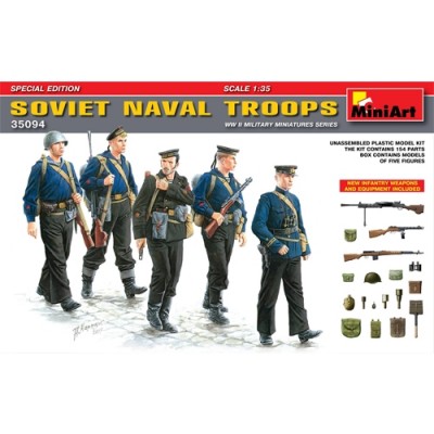 [ܼ] BE35094 [Miniart] BE35094 1/35 Soviet Naval Troops