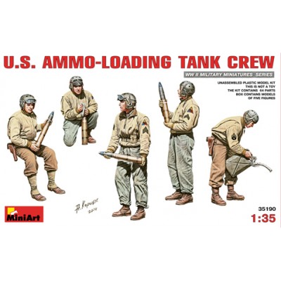 [ܼ] BE35190 [Miniart] BE35190 1/35 U.S. Ammo-Loading Tank Crew