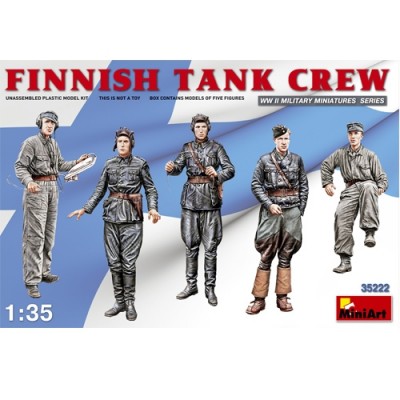 [ܼ] BE35222 [Miniart] BE35222 1/35 Finish Tank Crew