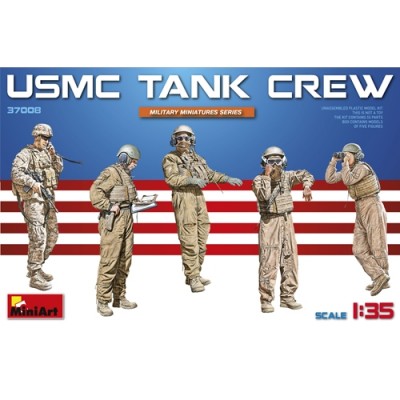 [ܼ] BE37008 [Miniart] BE37008 1/35 U.S.M.C Tank Crew
