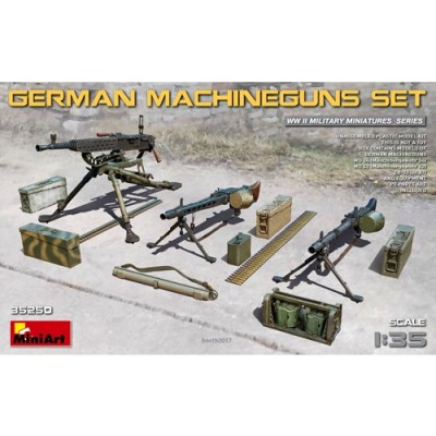 [ܼ] BE35250 [Miniart] BE35250 1/35 German Machine Guns Set
