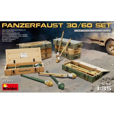 [ܼ] BE35253 [Miniart] BE35253 1/35 panzerfaust 30/60 SET