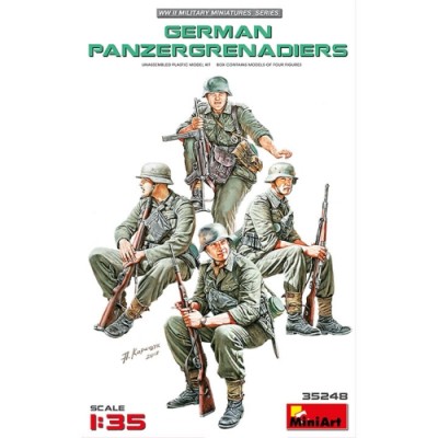 [ܼ] BE35248 [Miniart] BE35248 1/35 German Panzergrenadiers
